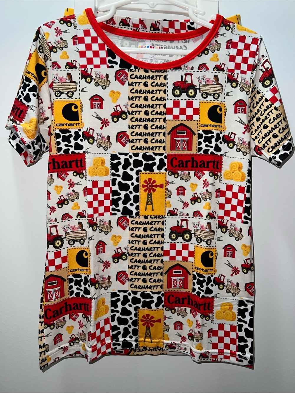Carhartt Patchwork Farm Short Sleeve Bamboo PJ Set